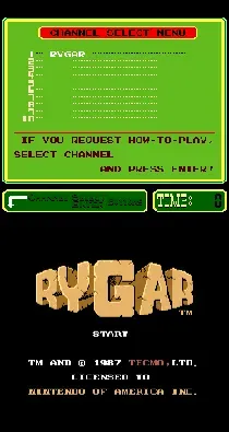 PlayChoice-10: Rygar